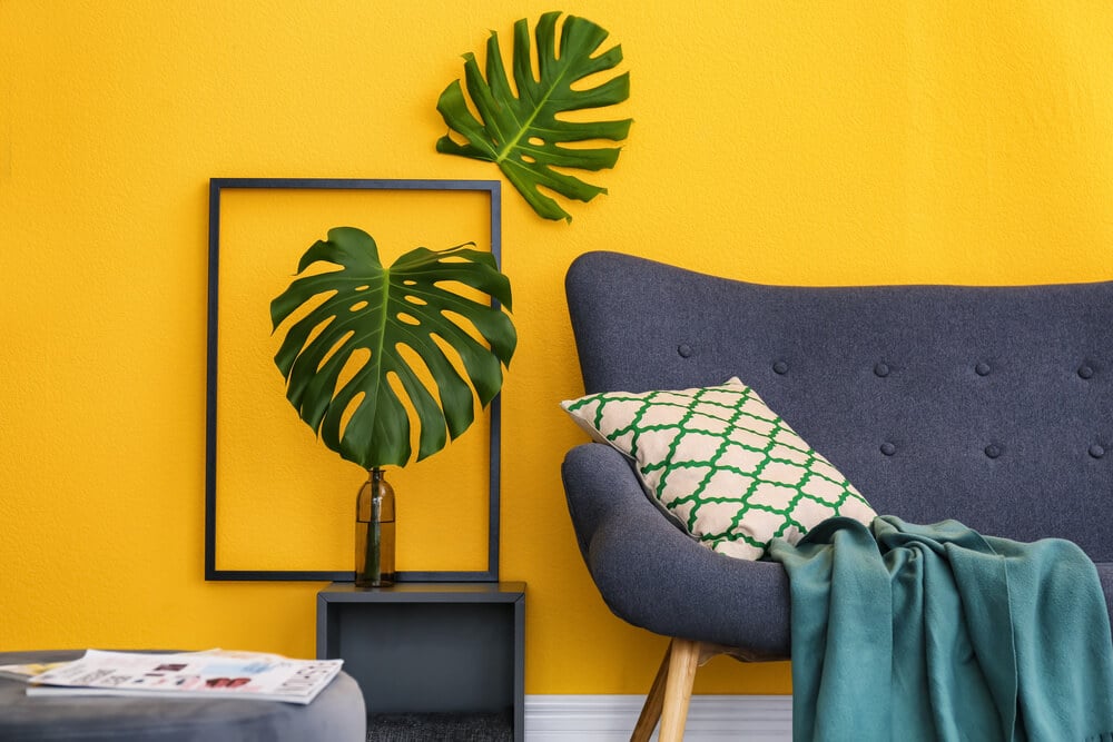 Le jaune en décoration d'intérieur